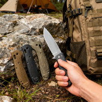 1 Pair Handle Patch Custom Blade Scales for Griptilian 551 BM Folding Knife Patches Micarta Material DIY Accessories