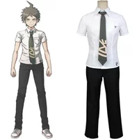 Anime Danganronpa Hinata Hajime Cosplay Costume Outfit School Uniform Halloween Carnival Costumes 2026