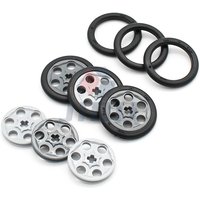 High-Tech Parts 4185 2815 Wedge Belt Wheel Tire Bricks 9686 EV3 Car Model Set Pulley Bulk Accessory MOC Building Blocks Kid Toys