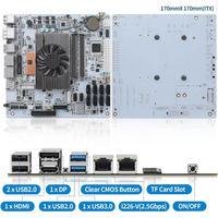 Topton 8-Bay NAS Motherboard Intel Core i5-8265U i7 10510U ES 2x2.5G LAN 2xDDR4 8xSATA 2xNVMe PCIEX1 Mini ITX Firewall Mainboard