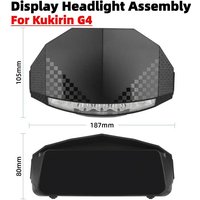 Kugookirin G4 Official Display Headlight Assembly E-Scooter Kukirin G4 Dashboard Screen Digital Meter Turn Signal Accessories