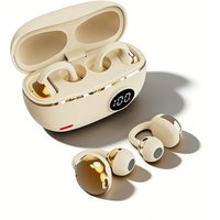 Wireless New Earphones With Digital Display Bluetooth 5.4 New Earbuds Dolby-Level Sound Hi-Fi Audio Dynamic Range With Mic