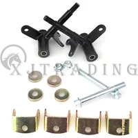 1Pair 17mm Steering Strut Knuckle Spindle Fit For Disc Brake of ATV 49cc 50cc 70cc 90cc 110cc Go Kart Buggy UTV Quad Bike Parts