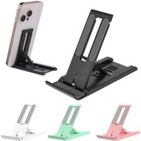 Foldable Desktop Phone Holder Portable Mini Moblie Phone Stand For Xiaomi iPhone Samsung Huawei Smart Phone iPad Tablet Holder