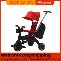 TOP Selling tricycle for kids 1-5 years old, Lightweight stroller with high quality and fast free delivery