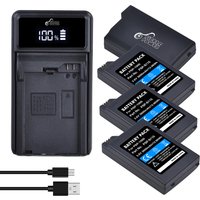 PicklePower 3600mAh PSP-1000 Li-ion Rechargeable Battery+LED USB Charger For Sony PSP 1000 PSP-S110 PlayStation Portable Console