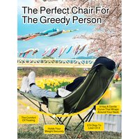 【Portable Folding Beach Chair】Adjustable Lounge Chair for Outdoor - Lightweight Recliner with Carry Bag, Sunbathing &