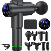Massage Gun Deep High Frequency Muscle Massage Relaxation Electric Shock LCD Display 99Gear Profession Fascia Gun