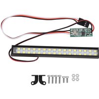 32pcs Lamp Beads RC Car Roof Lamp RC Crawler Universal LED Light Bar Accessory Length 100mm