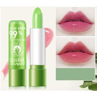 Aloe Vera Moisturizing Temperature Color Changing Lipstick, Long Lasting Hydration Nourishing Lipstick, Best Gift for Girls