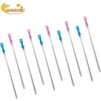 Canack PVC Cat Urinary Catheter Pet Tom Cat Urethral Catheter Sterile Tube 3Fr/4Fr With Guidewire Veterinary Supplies