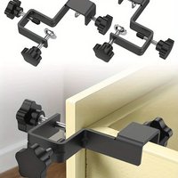 2Pcs Drawer Front Installation Clip Precise Installation Clip Woodworking Home Improvement Tools for Cabinet Drawer Installation