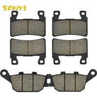 Motorrad vorne hinten bremsbeläge für honda cb400sf cbr600 f4 cbr929rr cbr954rr cbr900rr rvt1000r vtr1000sp fa296 fa174