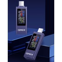 DC4-30V 12A Voltage Ammeter Power Meter Multi-function Digital Voltmeter Charging Tester Type-C Port Screen Cell Phone Tester