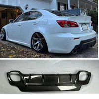 Carbon Fiber Rear Lip And Diffuser Upgrade Factory Part Accessory Lexus 2006-12