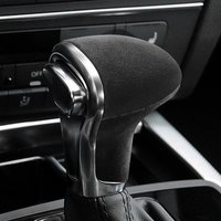Made of Alcantara For Audi A4L A6L A5 A6 A7 Q5 Q7 S6 S7 Sport Gear Shift Boot Cover Trim Sticker Car Interior Tuning Accessories