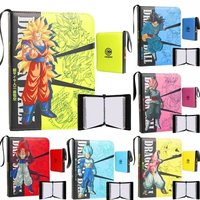 400-900pcs Dragon Ball Anime Cards Album Book Cardless Collection Storage Folder Hold Vegeta Game Cards Binder Holder Kids Gift