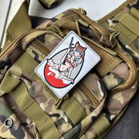 Tactical Sexy Girl Printed Patch on Clothes Morale Badge Hook Loop Military Patches Backpack Stickers