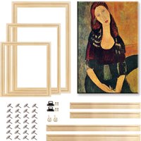 35x45 40x50cm Natural Wooden Picture Frame For Wall Canvas Frame Diamond Painting Frame Picture Poster Wall Frame Home Decor