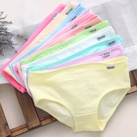 Lot de 3 culottes grande taille pour femmes, sous-vêtements en coton pour filles, couleur unie, lingerie Sexy, short féminin, sous-vêtement 3XL/4XL