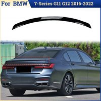 For BMW 7-Series G11 G12 2016-2022 730i 730d 740i 740d 750i 760i Li Ld Rear Trunk Spoiler Wing Carbon Printing Tail Fin Body kit