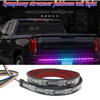 Dynamique coloré 12V 24V RGB pick-up clignotant feu arrière camion conteneur Cargo Jeep RV SUV bande de feu stop feu arrière LED