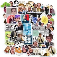 50PCS TV Show The Office Graffiti Stickers Decal Laptop Guitar Motorcycle Phone Luggage Car DIY Funny Sticker Kid Toy Gift