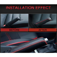 Fur Car Gear Handbrake Cover for VW Volkswagen POLO 6R 6C 9N 9N3 6N 6N1 6N2