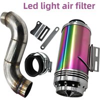 1set for Modified Motorcycle Accessories Air Filter Stainless Steel Is Used for the Ghost Fire Eagle GY6LED Colorful Air Filter