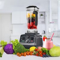 BioloMix 2200W 3PS Hochleistungs-Standmixer mit Timer, BPA-freier 2L-Behälter, Smoothie-, Saft-, Lebensmittelzubereitungs- und Eiscrusher-Maschine