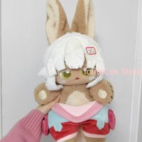 30cm Made in Abyss Nanachi Kawaii Plush Doll Anime Stuffed Toy Skeleton Cosplay Dress Up Toy Girl Gift Cotton Figure Birthday
