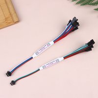 1 To 4/8 DC5-24V TTL Signal LED Amplifier Repeater For WS2811 WS2812B SK6812 3/4Pin Addressable RGBIC LED Strip String Module