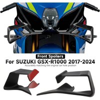 For SUZUKI GSX-R1000 GSX R1000R 2017-2023 2024 Motorcycle Front Spoilers lower lip Wing Side Fairing gsx-r1000 Fixed GP WINGS