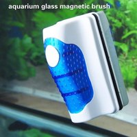 Super Magnetic Aquarium Glass Cleaner - Floating Fish Tank Scraper & Algae Remover Brush for Safe and Easy Tank Cleaning