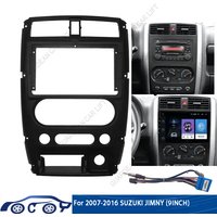 For 2007-2016 SUZUKI JIMNY (9INCH) Car Radio Fascias Android GPS MP5 Stereo Player 2 Din Head Unit Panel Dash Frame Installation