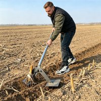 Sapling Puller Heavy-Duty Adjustable Anti-Slip Uprooter Corn Stalks Root Puller Tool For Planting Pulling Gardening Landscaping
