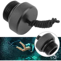 High Quality Brand New Dust Cover For DIN Valves Lightweight Scuba Diving ABS Approx. 25mm Black DIN Tank Valve