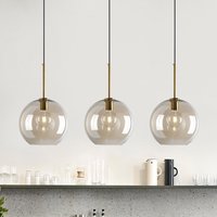 DINDALLED Modern Glass Pendant Light Dining Room Hanging Lamp For Kitchen Island Suspension Bedroom Bedside Luster Chandelier