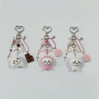 Handmade Self-Deprecating Bear Xiaoba Keychain Unique Bag Charm Gift Perfect for Accessories Ideal Present for Friends & Family