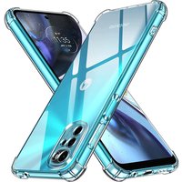 1.5MM Thick Air-Bag Clear Case For Motorola Moto G10 G20 G30 P40 Power G13 G14 G31 G41 G60 G54 5G Brazil Shockproof Back Cover