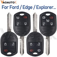 Auto Remote Key Shell Case Replacement For Ford Edge Explorer Ranger Mustang Expedition Escape 3 4 5 Buttons Car Key Shell Cover
