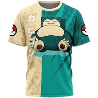 Fashion Pok É Mon Cartoon Anime T-shirt for Men and Women Sports and Leisure Role-playing Children and Adults 3D Printing