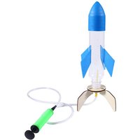 1Set Water Splash Rocket Outdoor Water Play Toy DIY Rocket Sprinklers Toys For Gift DIY Science Experiment Kit & Education Model