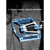 AliExpress TOSUOD Bearing Bicycle Pedal CNC Aluminum Alloy Anti Slip MTB Road Bike Pedal Widen Pedals Profession Bike Accessories