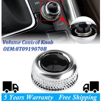 8T091907B For Audi A4 B8 S4 A5 S5 Q5 RS4 RS5 Center Console MMI Multi Media Volume Adjustment Knob Control Panel Button Switch