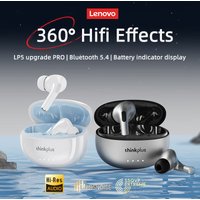 Lenovo LP5 PRO Wireless Bluetooth 5.4 Earphones TWS HiFi Sound Headphones Gaming Sports Earbuds LP5Pro Headset with Mic 2026