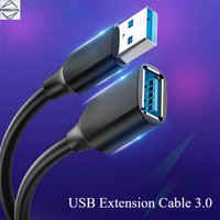 0.5/1/2/3M USB Extension Cable 3.0 Data Cord For PC Smart Laptop TV SSD USB Male to Female Computer Camera Printer Connector