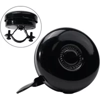 Silver/Black Bike Chrome Bell Iron Replacement 5.2cm Dia Accessories Classic Dinger Folding Bicycles Parts Handlebar Brand New