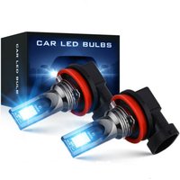 2Pcs LED H8 H16 JP Led H11 9005 HB3 9006 HB4 3030 12SMD Car LED Fog Light Bulbs 6000K White Auto Lamp Day Running Light 12000LM
