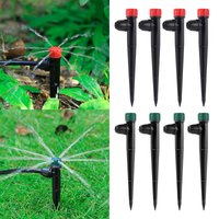 8-hole Pointed Dripper 360 Degree Irrigation Sprinkler Garden Greenhouse Automatic Watering Irrigation Transmitter